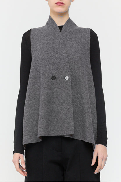Boiled Wool C329 Vest