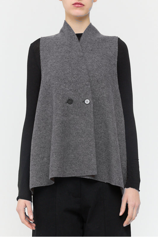 Boiled Wool C329 Vest