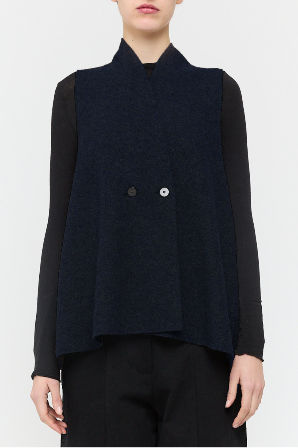 Boiled Wool C329 Vest