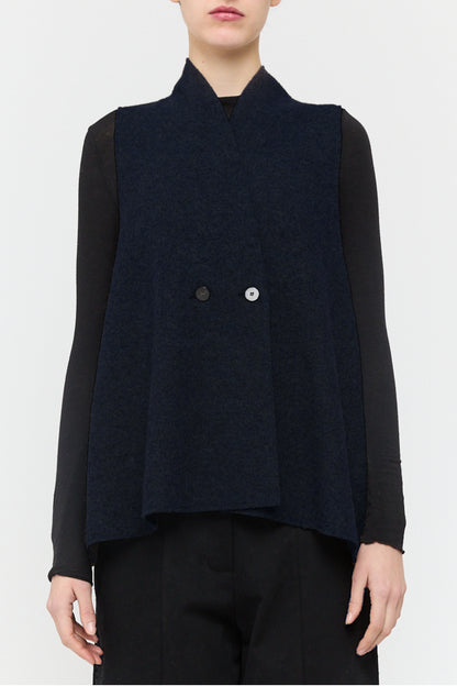 Boiled Wool C329 Vest