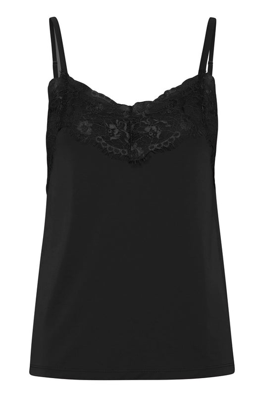 Ichi Like Vest Top Black