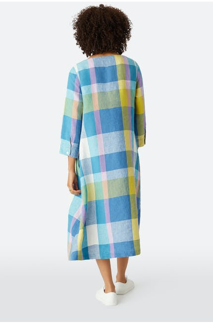 Sahara Madras Check Dress Multi