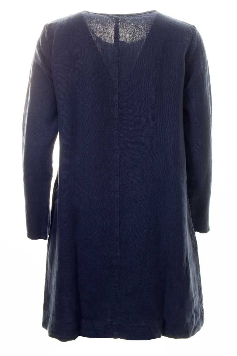 Cut Loose Coat Dress Linen Night