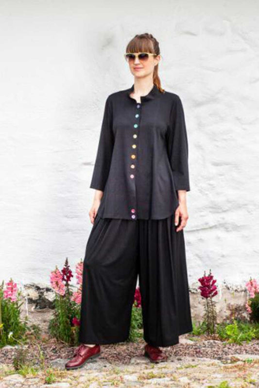 Ralston Berno Top Plain Black