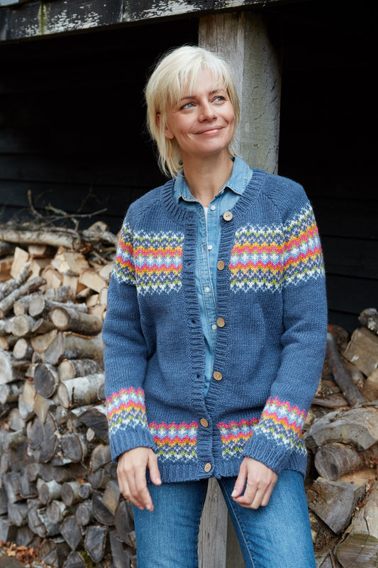 Pachamama Clifden Cardigan Denim