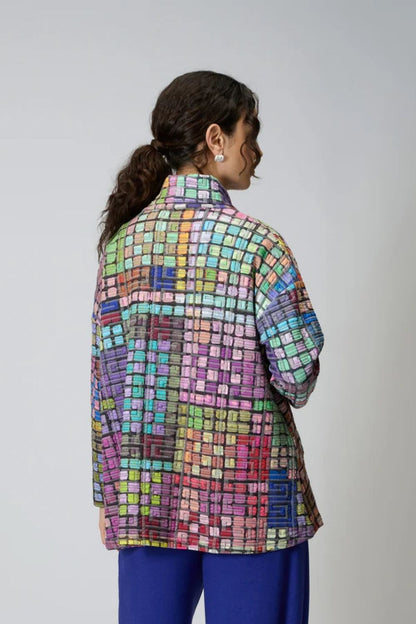 Coloured Glass Tiles Jersey Tunic