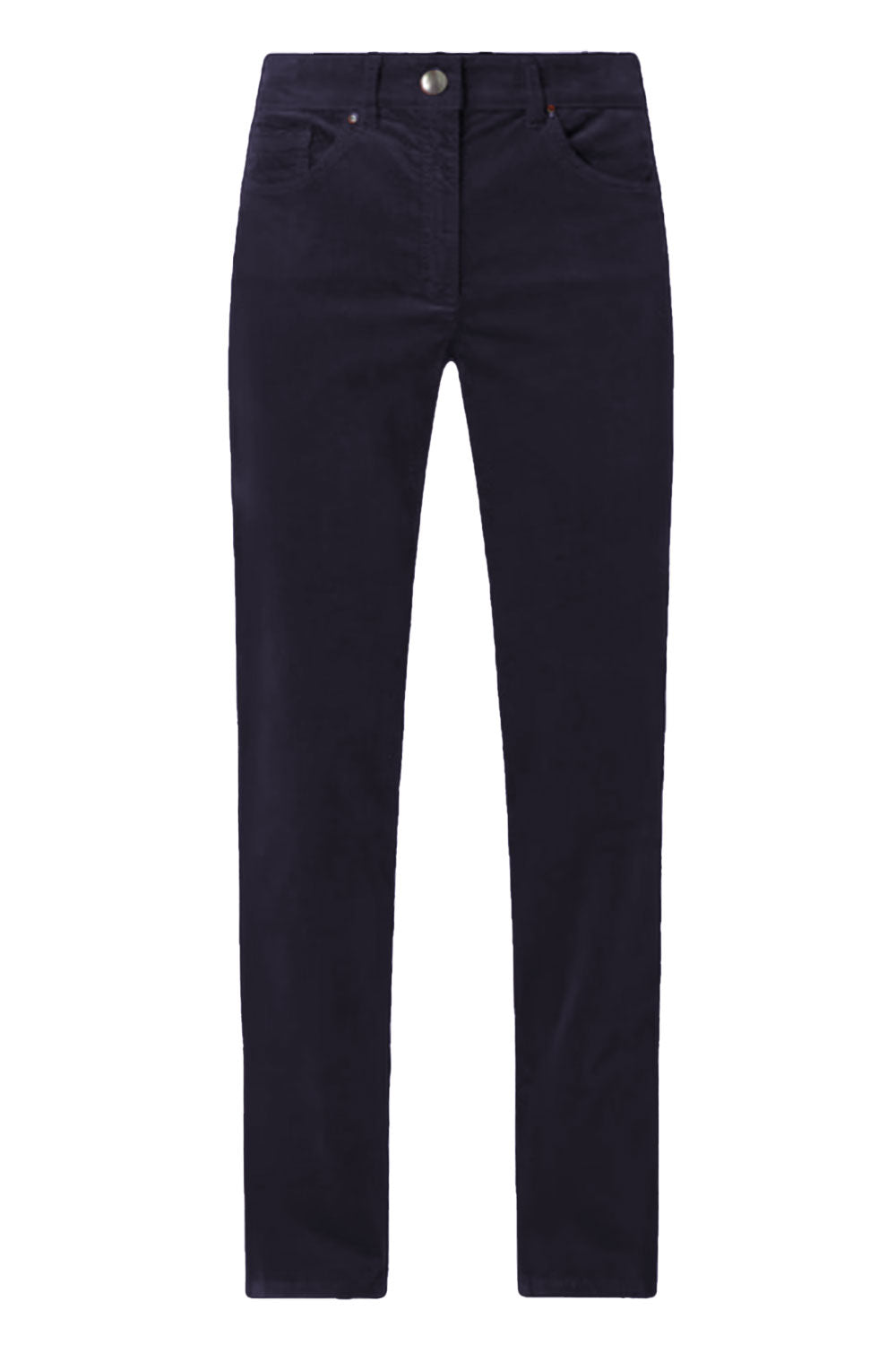 Zerres Cora Cord Trousers Navy Blue Blue