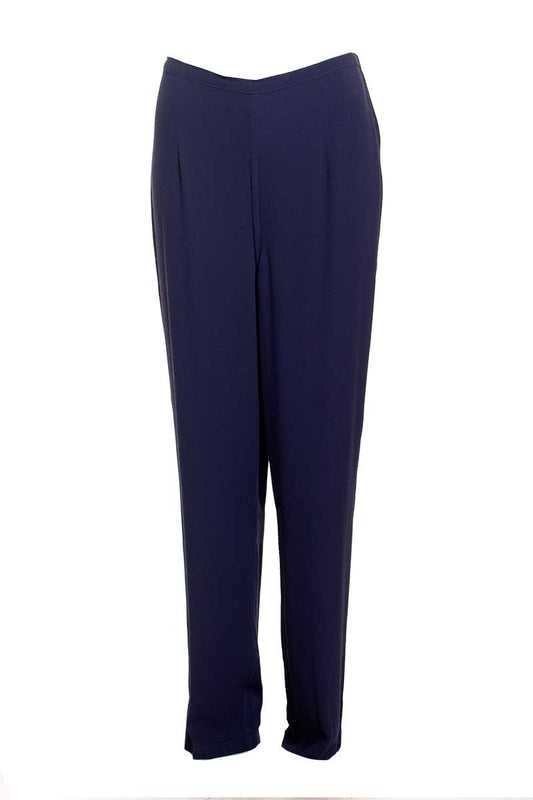 Sahara Crepe Slim Trousers Night