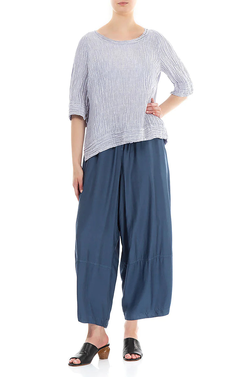 Grizas Silk Linen 5840 Top Silver 