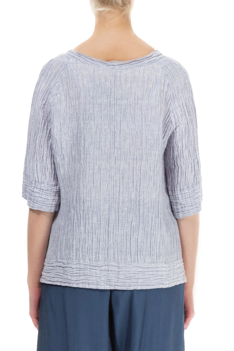 Grizas Silk Linen 5840 Top Silver 
