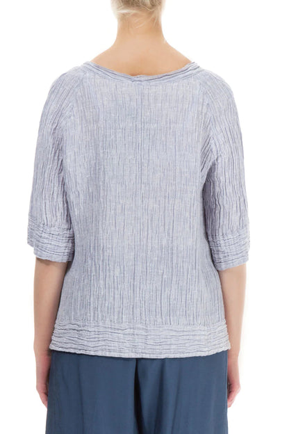 Grizas Silk Linen 5840 Top Silver 
