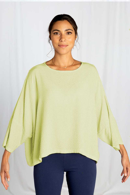 Cut Loose Crinkle Check Crop Top Shoot