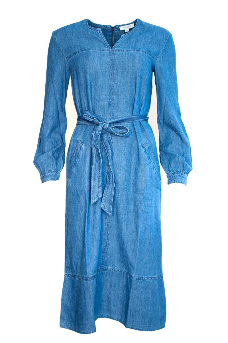 Great Plains Malvern Denim Belted Dress