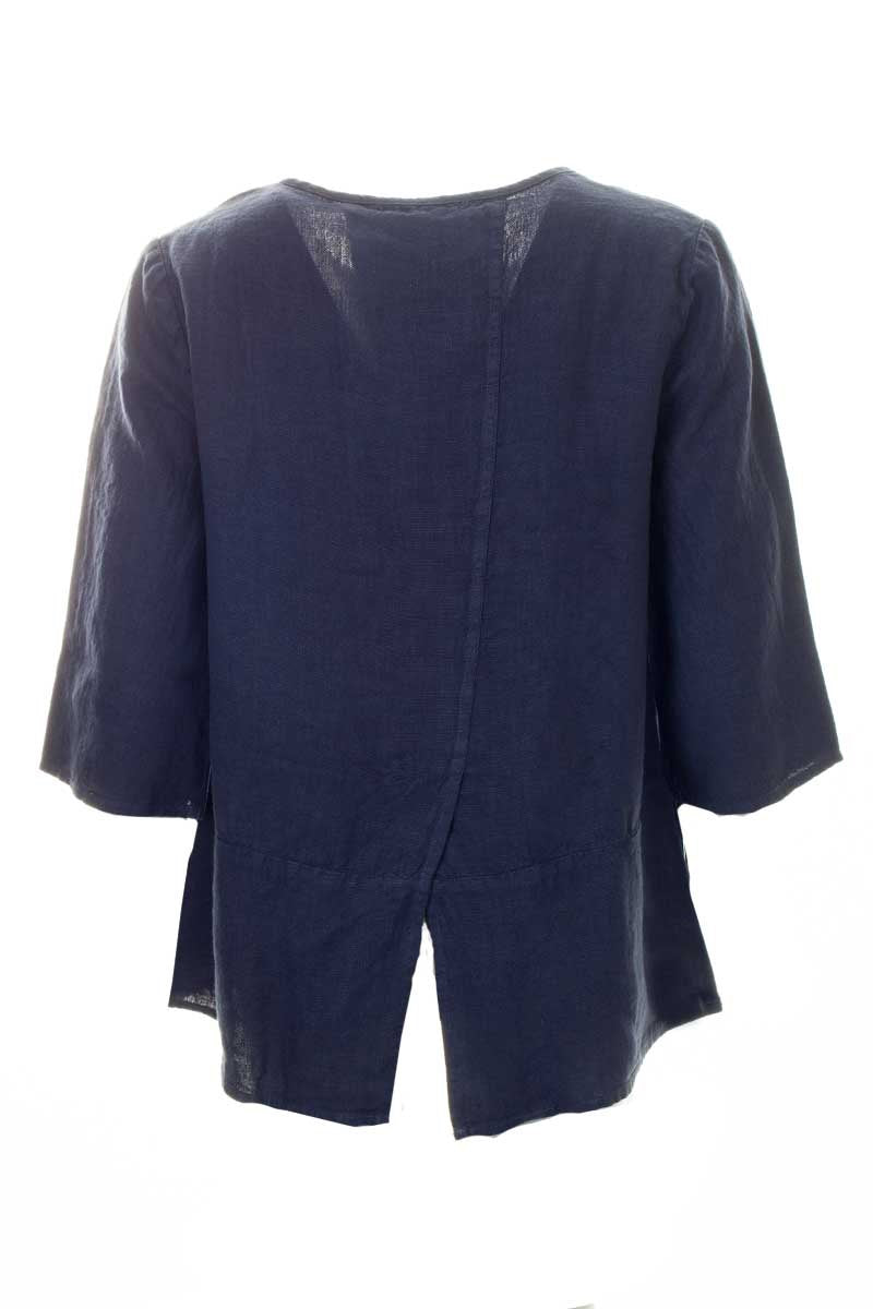 Cut Loose Pocket Pullover Linen Night