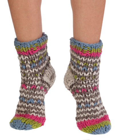 Pachamama Arica Sofa Socks Grey