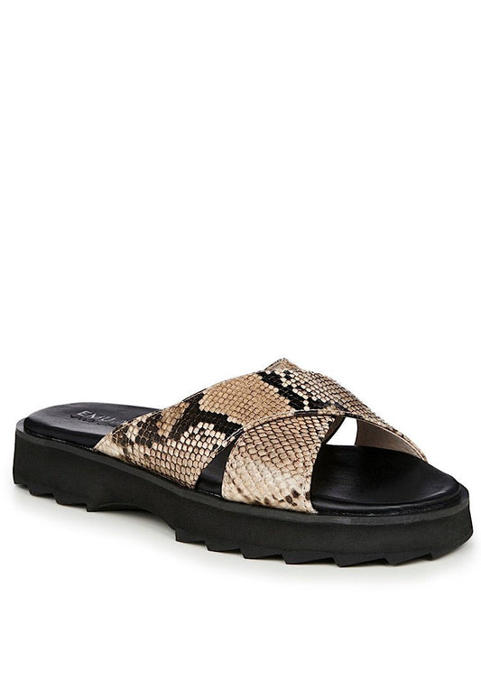 EMU Australia Manta Sandal Snake Pecan