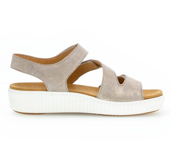 Gabor Shoes Classic Sandal Metallic Gold