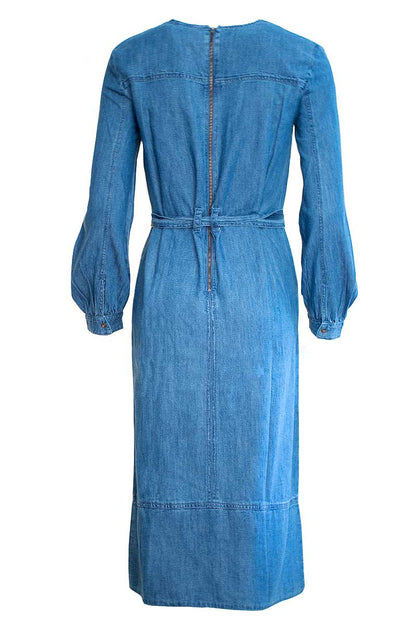 Great Plains Malvern Denim Belted Dress