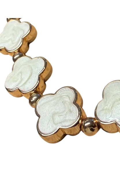 Clover Pearlescent Bracelet