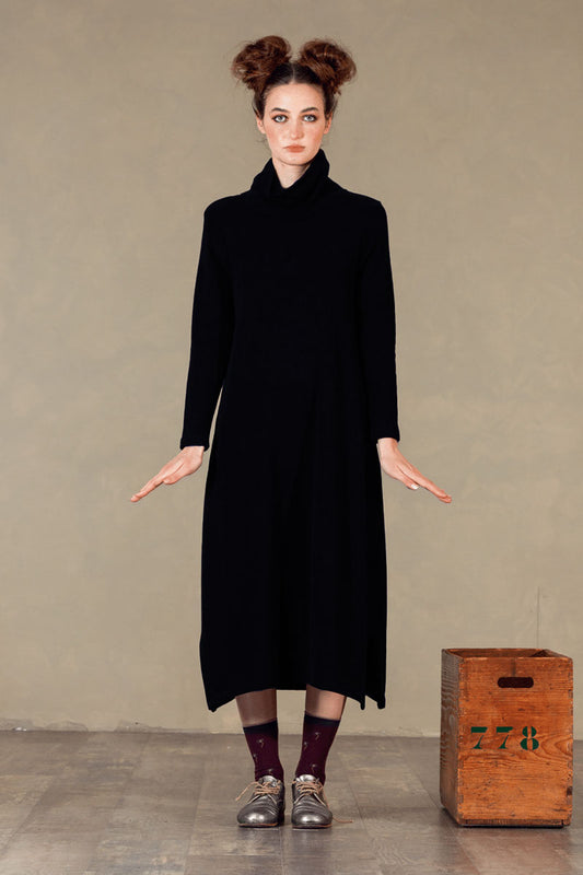 Mama B Tiramisu Dress Blue