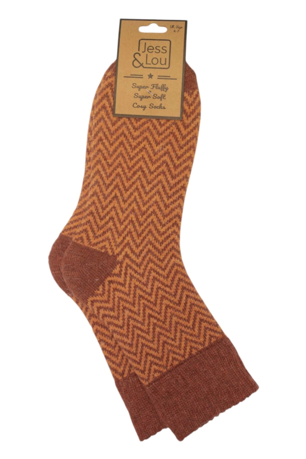 Herringbone Cosy Socks