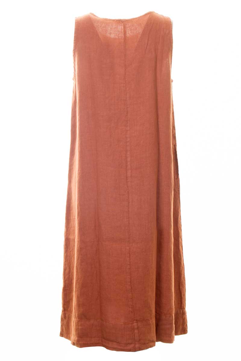 Cut Loose Easy Tank Dress Tandoori