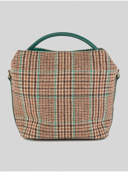 Nice Things Wool Square Bag Green