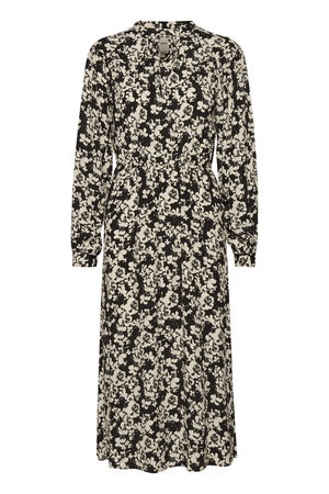 Ichi Anke Dress Black