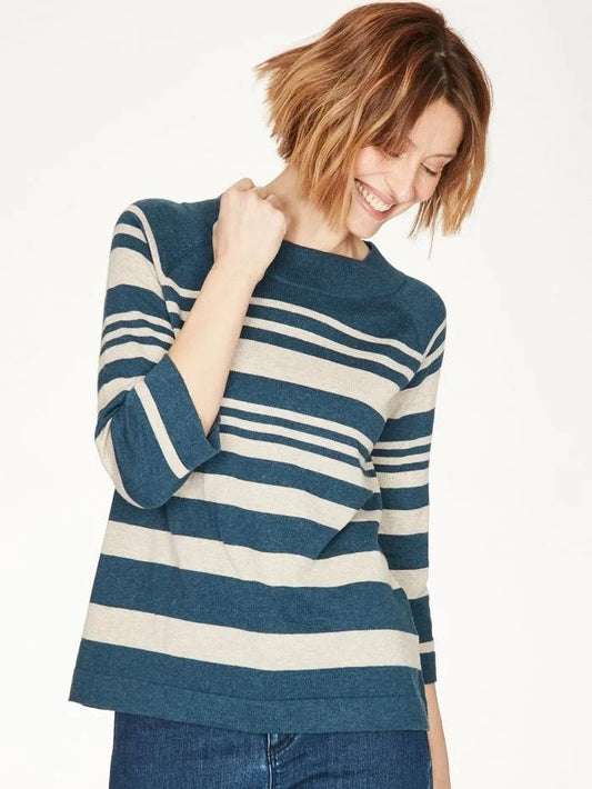 Thought Sail La Vie Jumper Majolica Blue