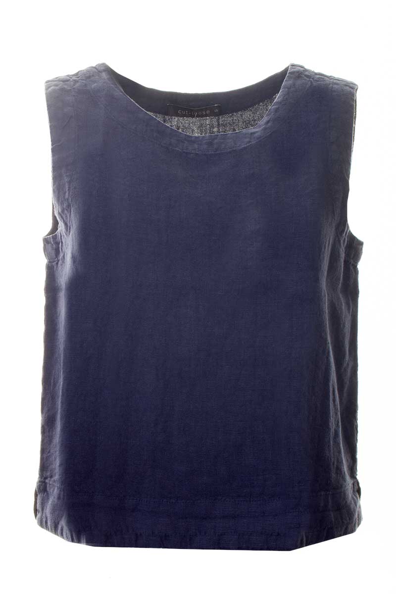 Cut Loose Shell Top Night Sky