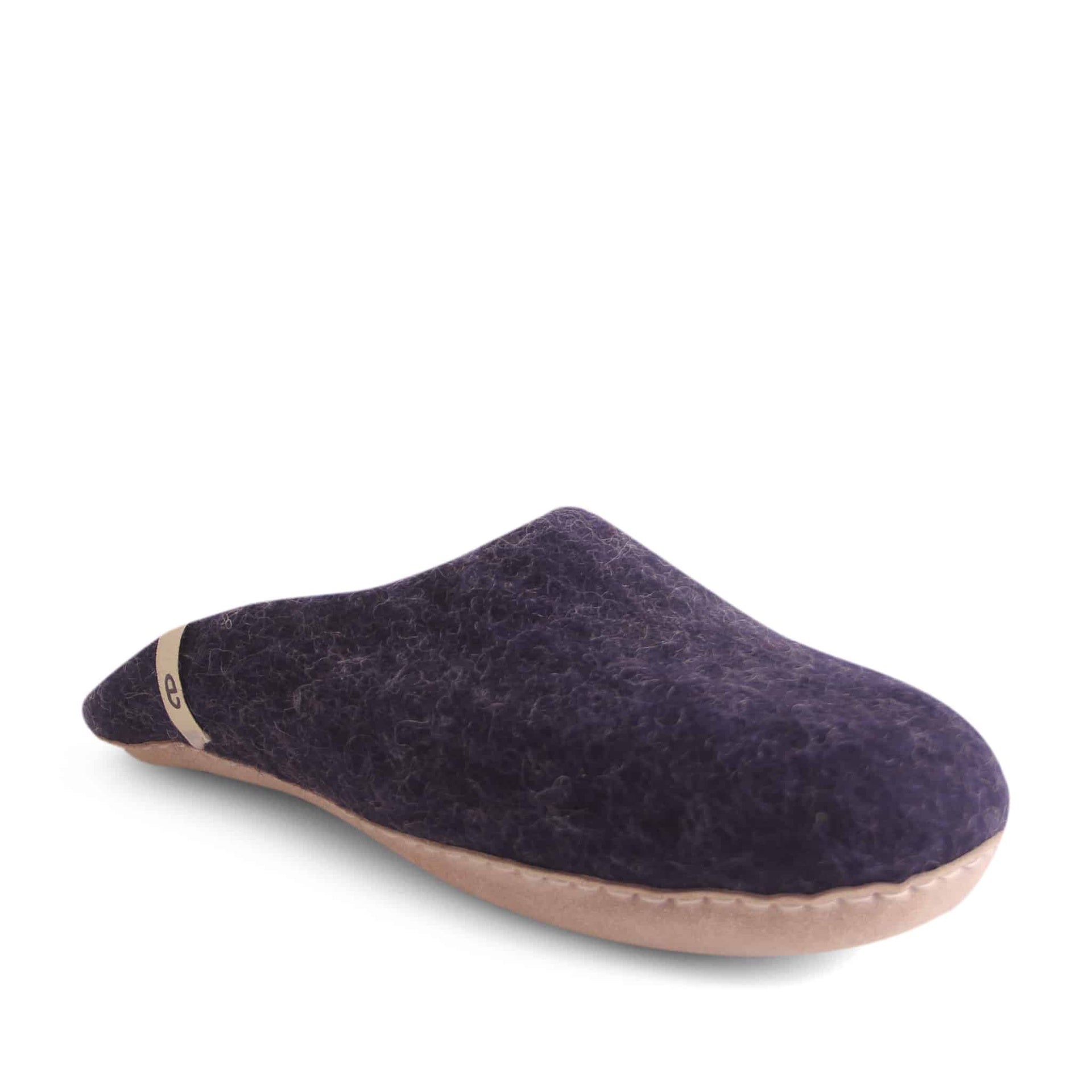 Egos Shoes Merino Wool Slipper Blue