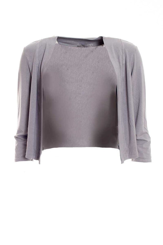 Cut Loose Banded Cardigan Overcast 6447554