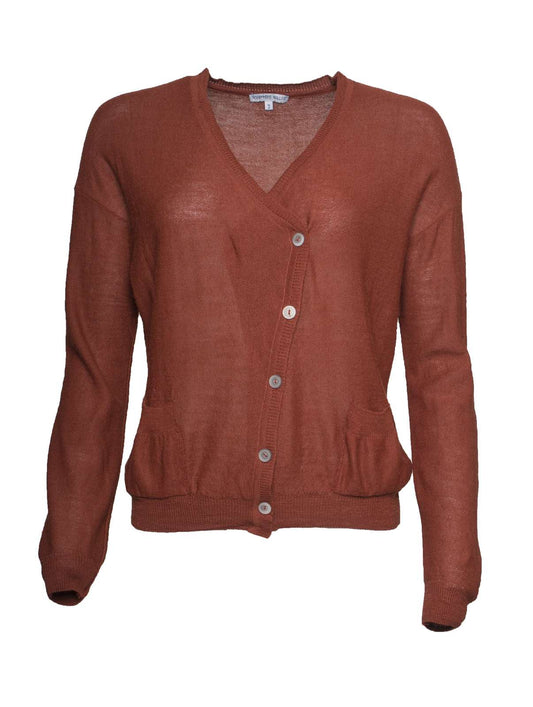 Echappees Belles Biplace Cardigan Brown