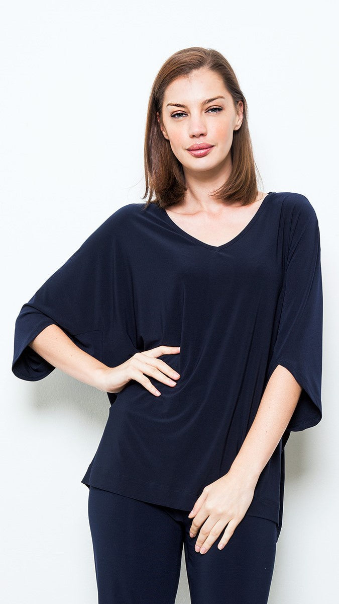 Habits Clothing Dees Top Navy Blue
