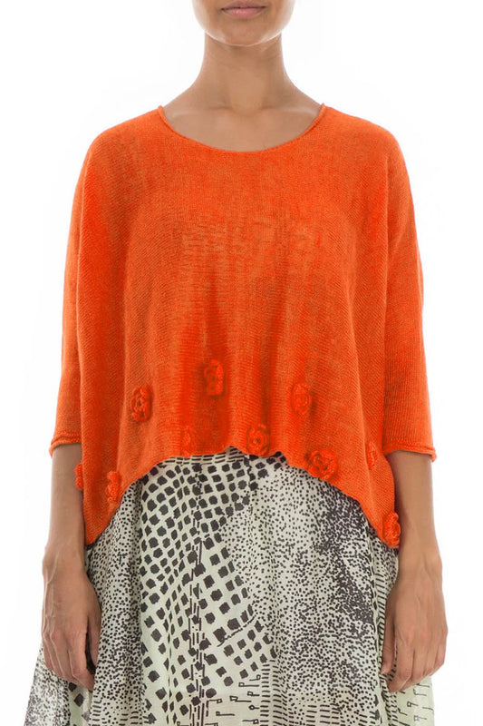 Linen 6645 Flower Jumper