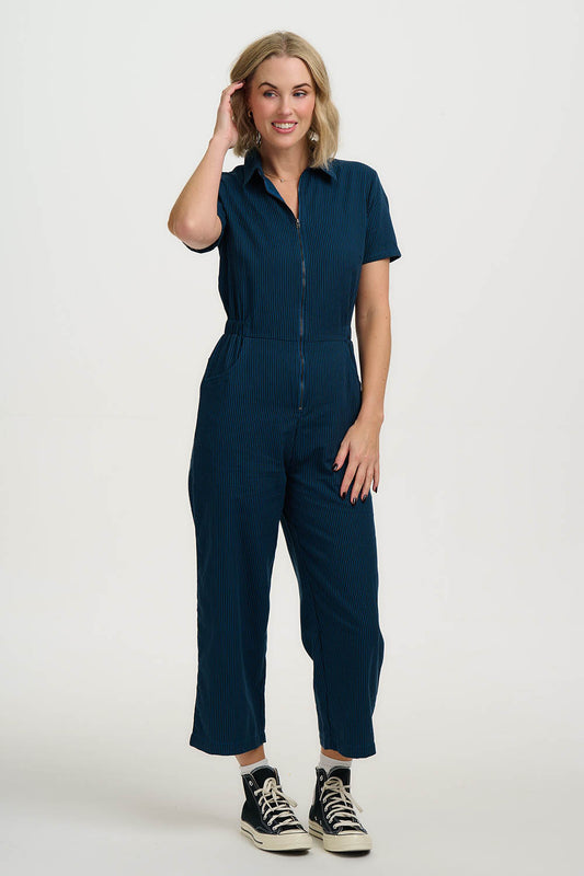 Cora Cropped Jumpsuit