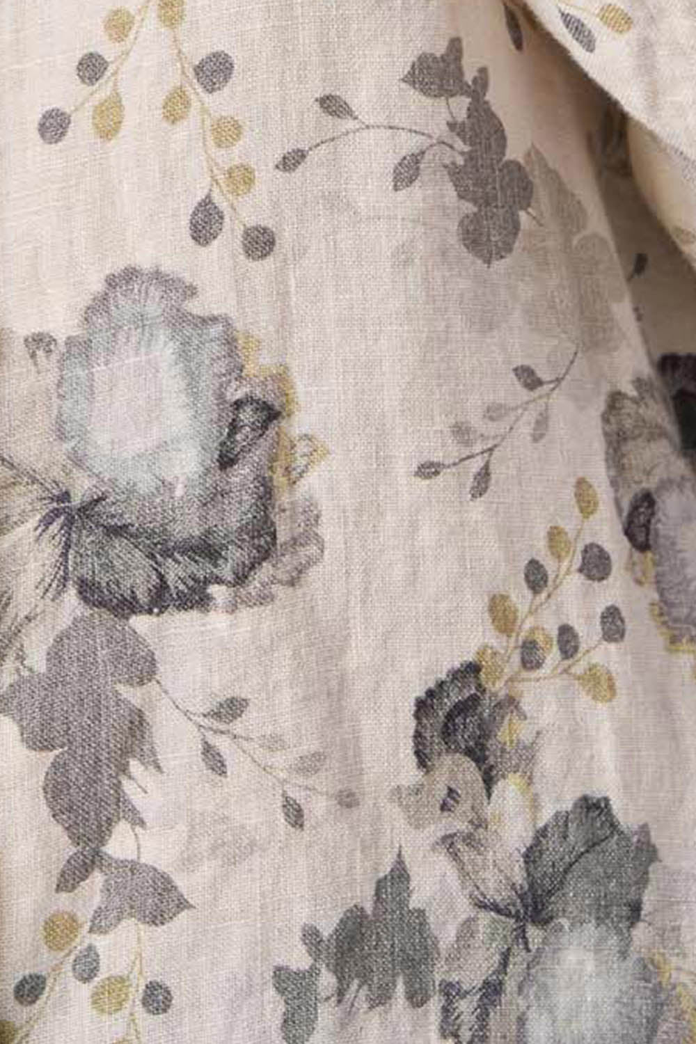 Leoni Floral Linen Fitted Shirt