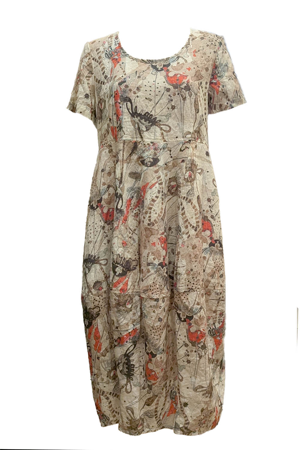 Linen 91494/5 Dress