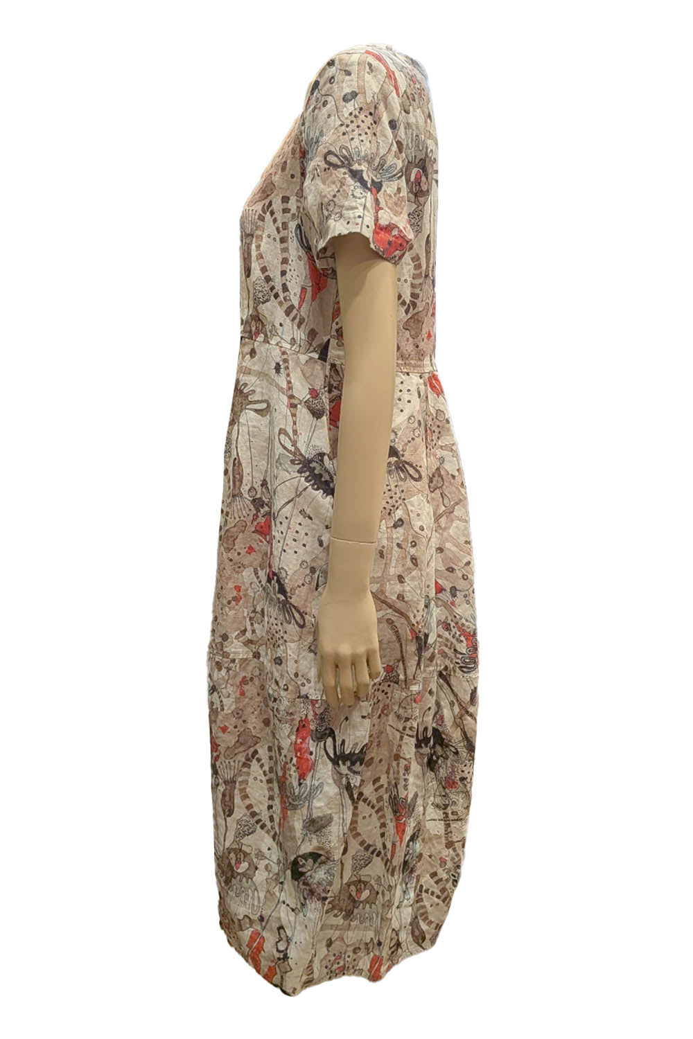 Linen 91494/5 Dress