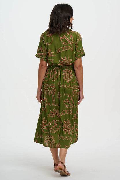 Leigh Midi Shirt Dress