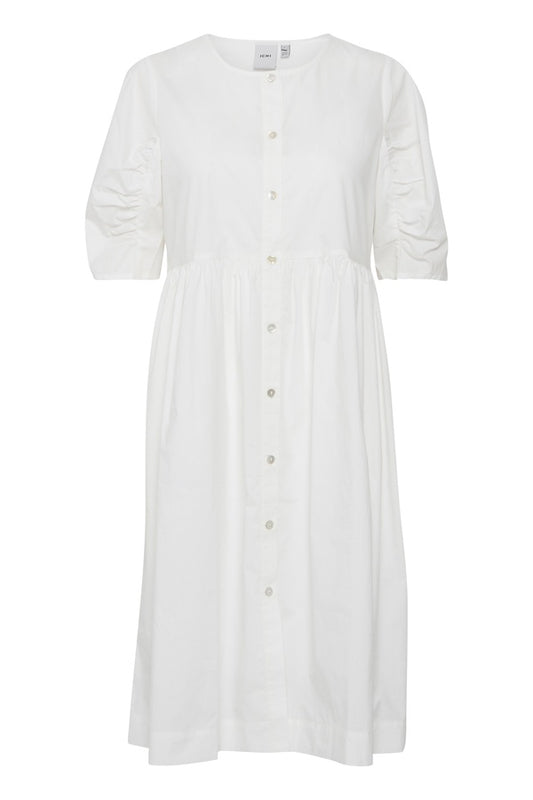Ichi Inkala Dress Cloud Dancer