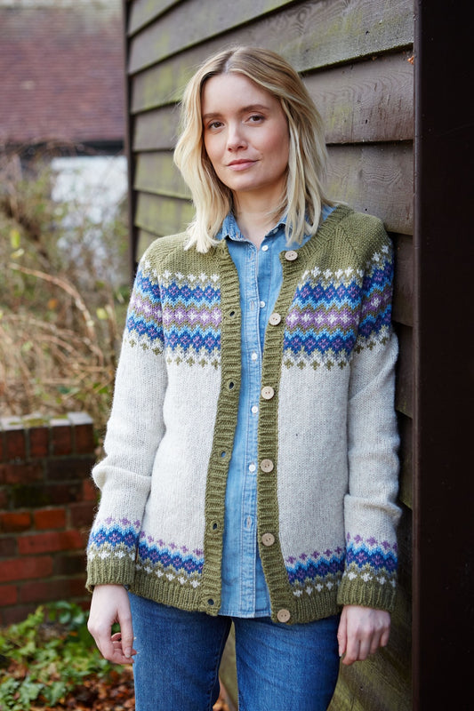Pachamama Elgin Cardigan Olive