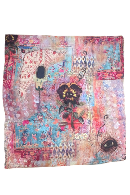Silk 100cm Scarf