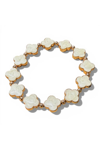 Clover Pearlescent Bracelet