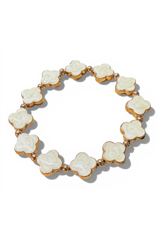 Clover Pearlescent Bracelet