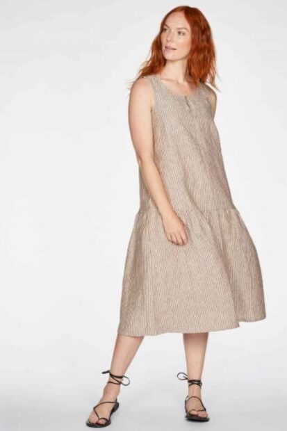 Thought Isobel Trapeze Dress Cinnamon