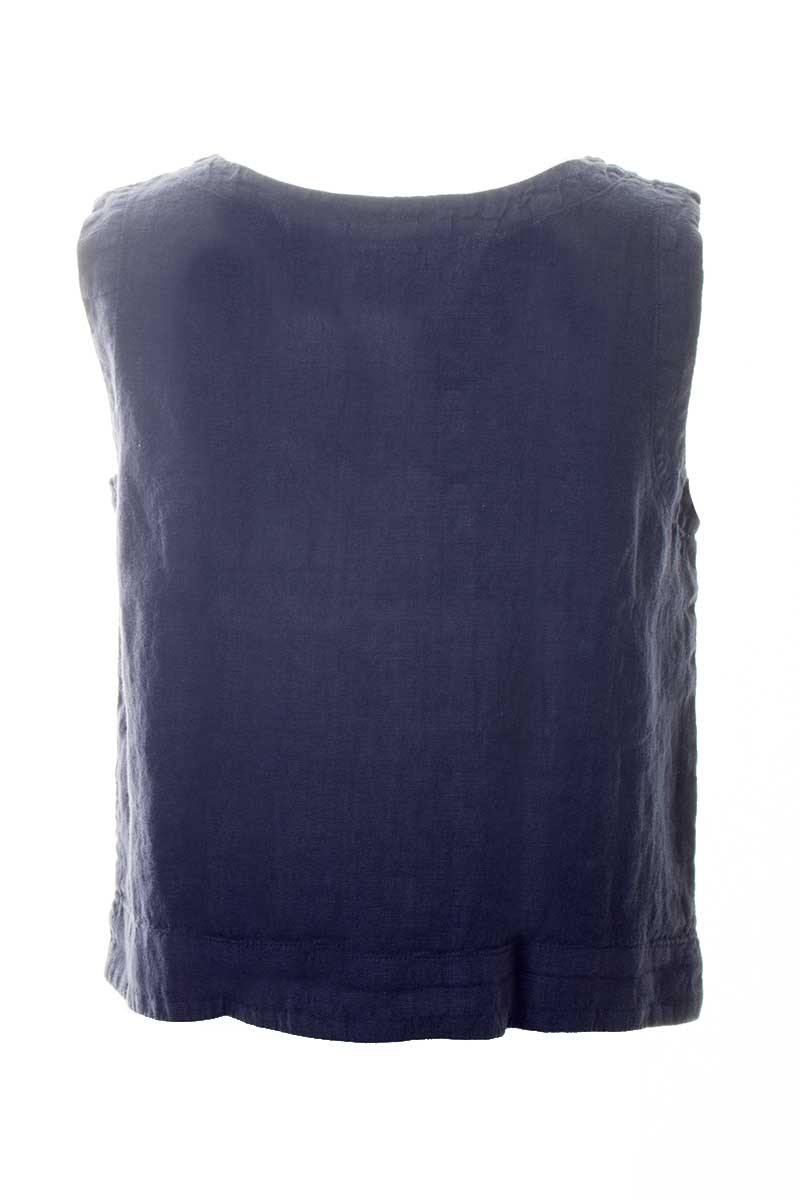 Cut Loose Shell Top Night Sky