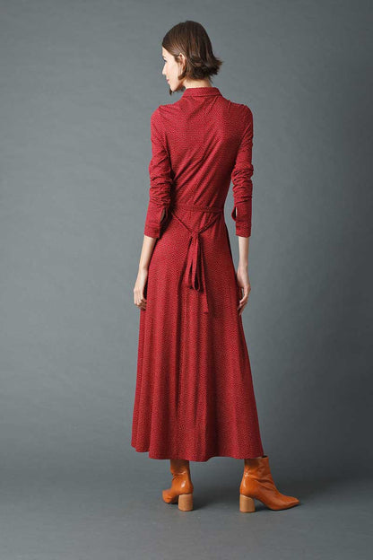 Indi & Cold Tricot Dress Vino