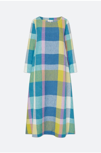Sahara Madras Check Dress Multi