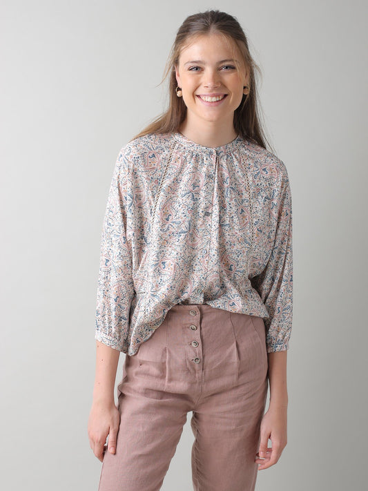 Indi & Cold Floral Print Shirt Multicoloured